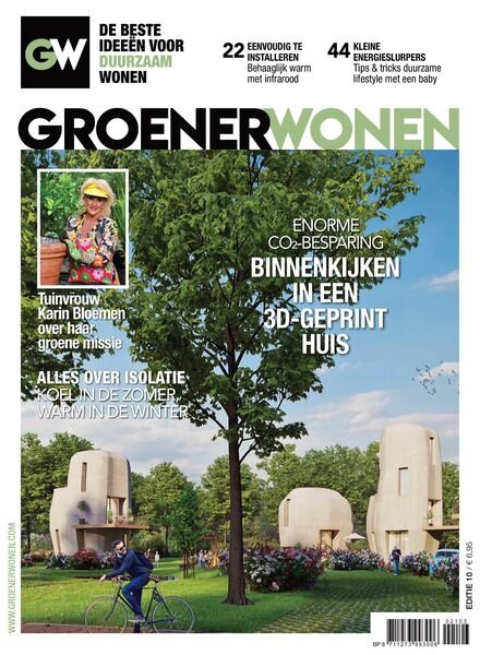 Groener Wonen – september 2021 Cover