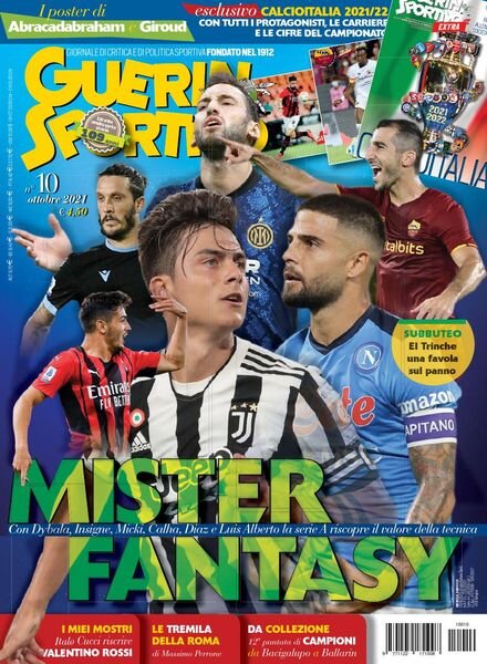Guerin Sportivo – Ottobre 2021 Cover