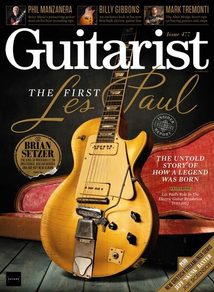 Guitarist – October 2021 Cover