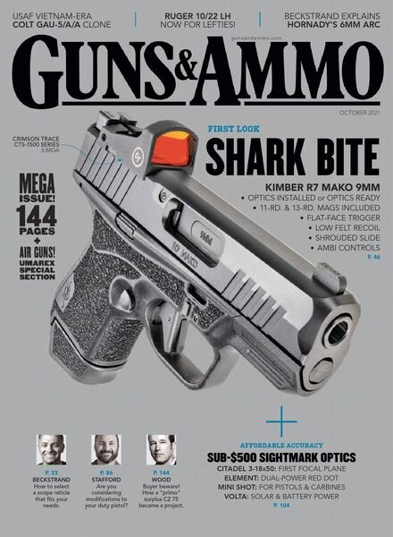 Guns & Ammo – October 2021 Cover