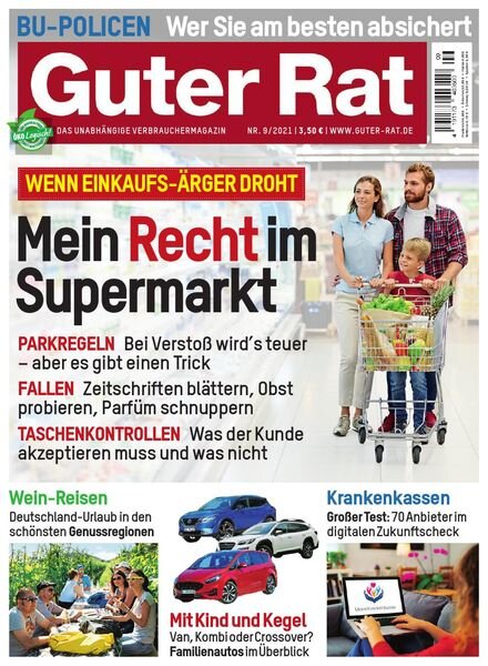 Guter Rat – September 2021 Cover