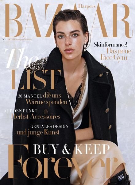 Harper’s Bazaar – Oktober 2021 Cover