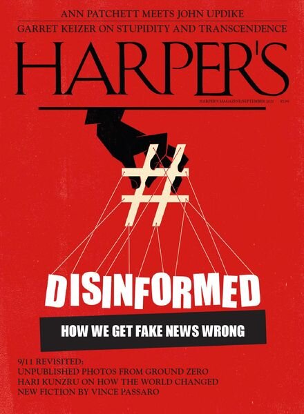 Harper’s Magazine – September 2021 Cover