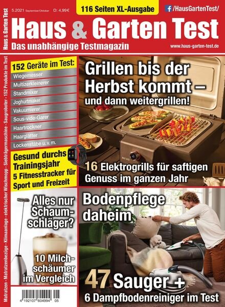 HAUS & GARTEN TEST – 27 August 2021 Cover