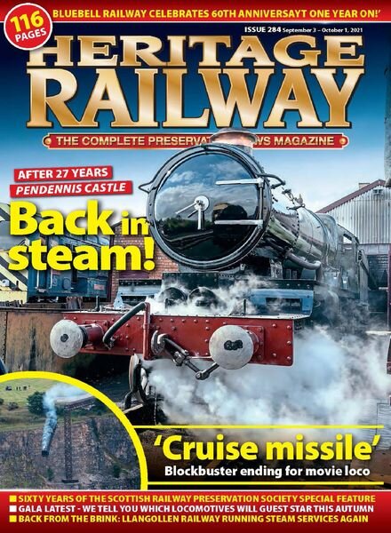 Heritage Railway – September 03, 2021 Cover