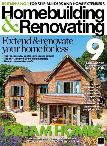 Homebuilding & Renovating – October 2021 Cover
