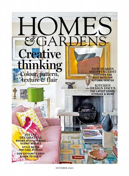 Homes & Gardens UK – October 2021 Cover