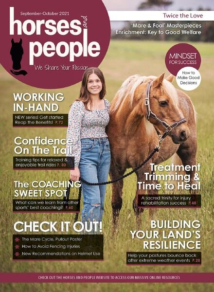 Horses and People – September 2021 Cover
