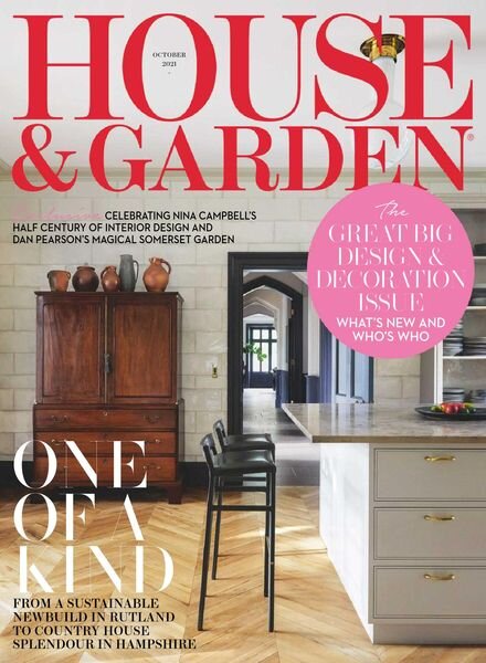 House & Garden UK – October 2021 Cover