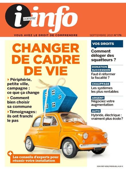I comme Info – Septembre 2021 Cover