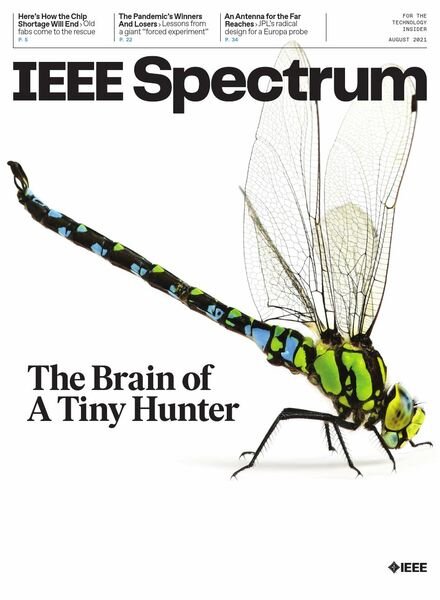 IEEE SPECTRUM – August 2021 Cover