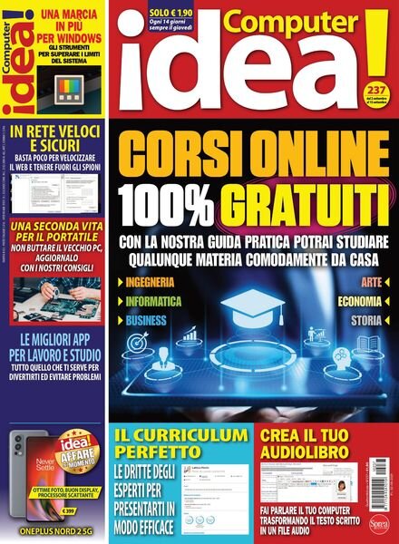 Il Mio Computer Idea! – 02 settembre 2021 Cover