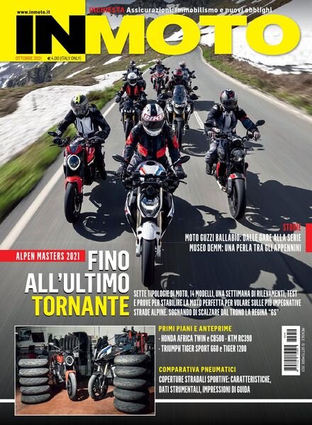 In Moto – Ottobre 2021 Cover