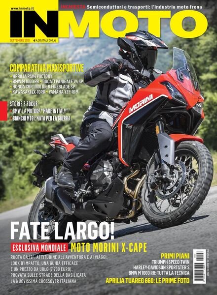 In Moto – Settembre 2021 Cover