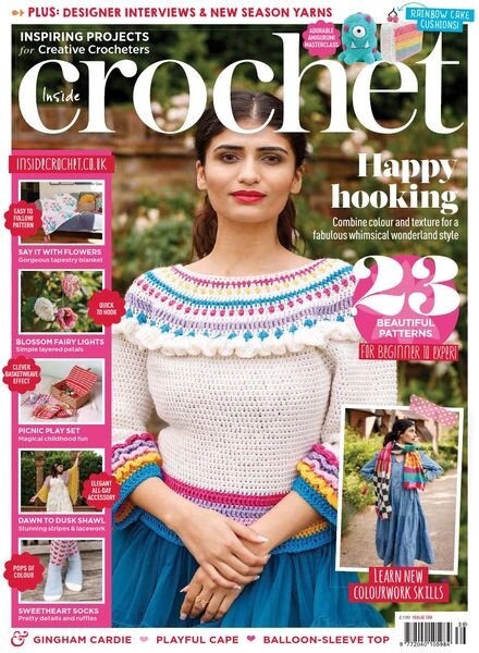 Inside Crochet – Issue 139 – August 2021 Cover
