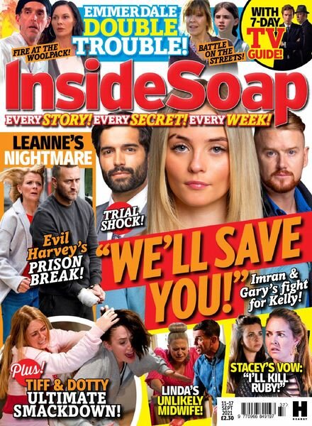 Inside Soap UK – 11 September 2021 Cover
