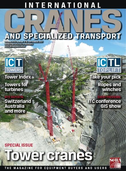 Int Cranes & Specialized Transport – September 2021 Cover