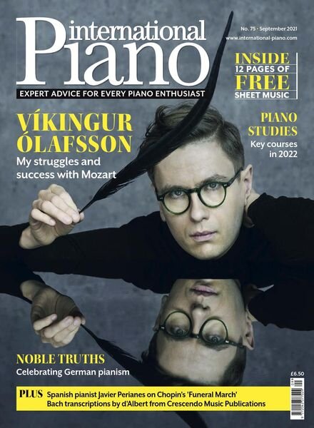 International Piano – September 2021 Cover