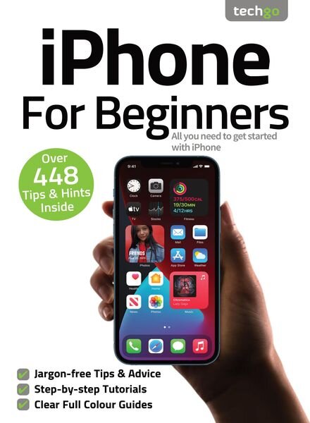 iPhone For Beginners – 15 August 2021 Cover