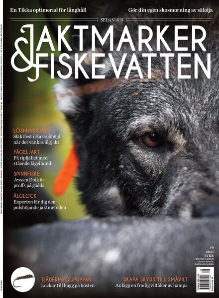 Jaktmarker & Fiskevatten – 26 augusti 2021 Cover