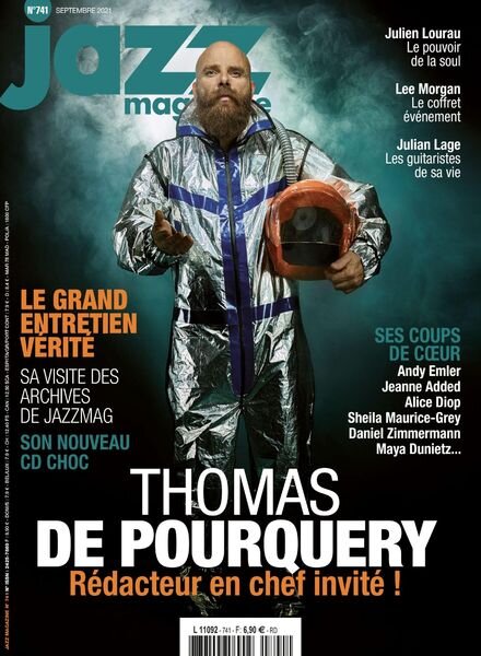 Jazz Magazine – Septembre 2021 Cover