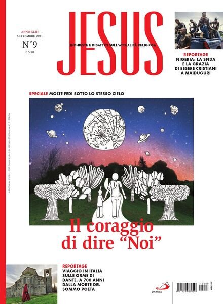 Jesus – Settembre 2021 Cover