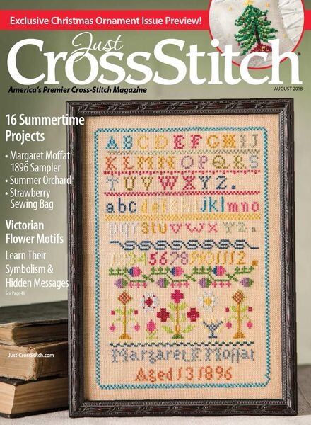 Just CrossStitch – August 2018 Cover