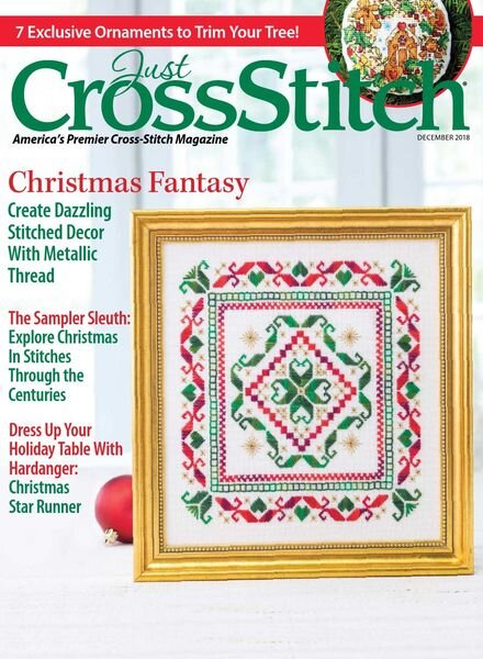 Just CrossStitch – December 2018 Cover