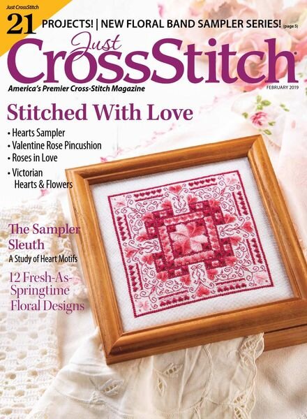 Just CrossStitch – February 2019 Cover