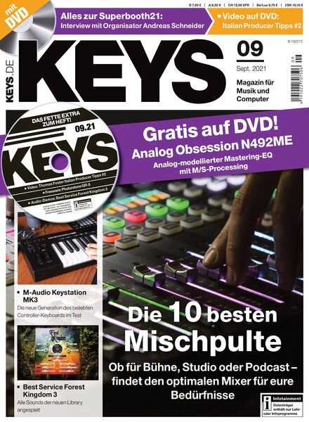 KEYS – September 2021 Cover