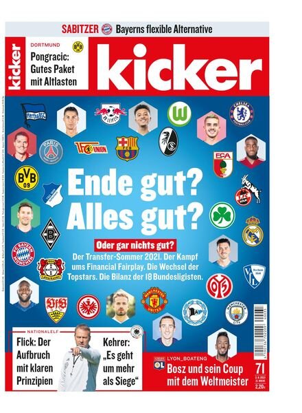 Kicker – 02 September 2021 Cover