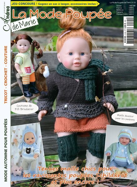 La Mode Poupee de Marie – aout 2021 Cover