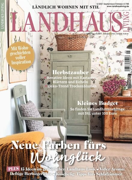LANDHAUS LIVING – September 2021 Cover