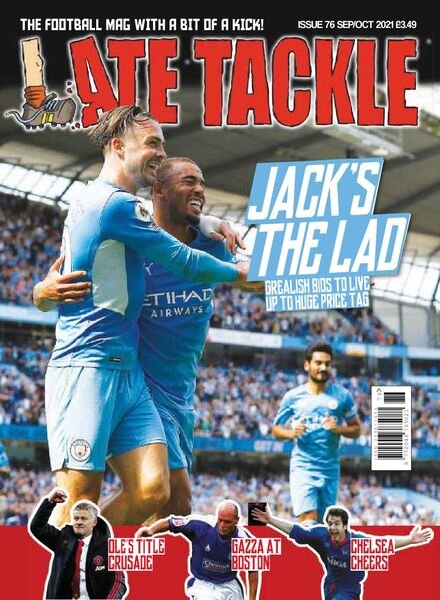 Late Tackle Football – 31 August 2021 Cover
