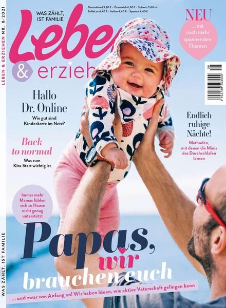 Leben & Erziehen – August 2021 Cover