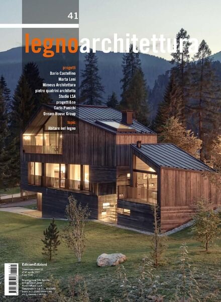 legnoarchitettura – Aprile 2021 Cover