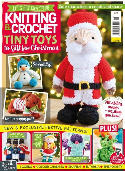 Let’s Get Crafting Knitting & Crochet – Issue 134 – September 2021 Cover