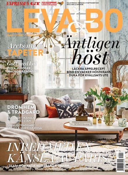 Leva & Bo – september 2021 Cover