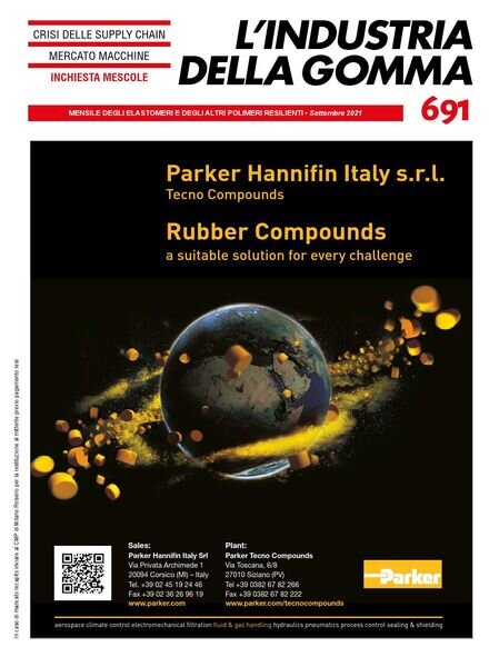 L’industria della Gomma – Settembre 2021 Cover