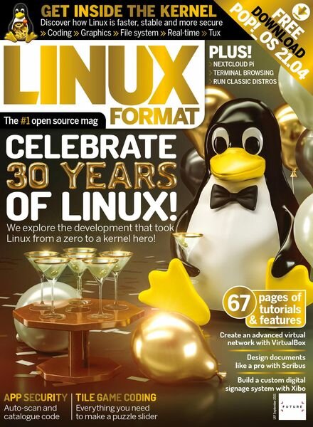 Linux Format UK – September 2021 Cover