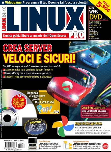 Linux Pro – Agosto-Settembre 2021 Cover