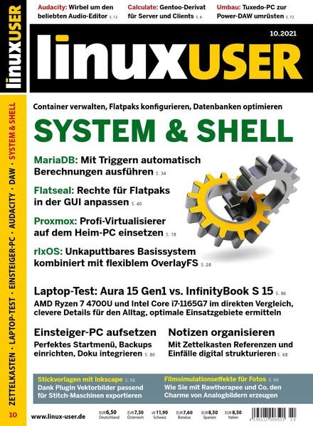 LinuxUser – Oktober 2021 Cover