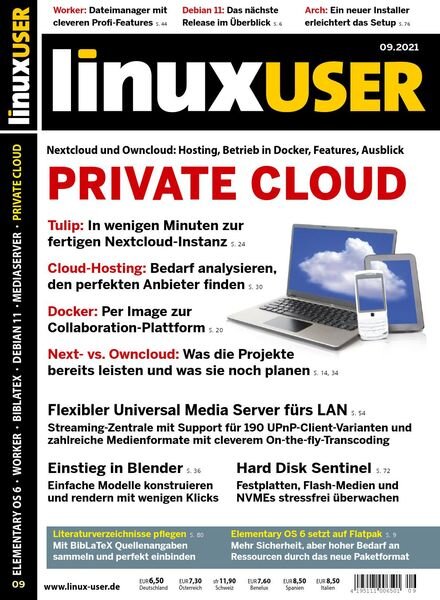 LinuxUser – September 2021 Cover