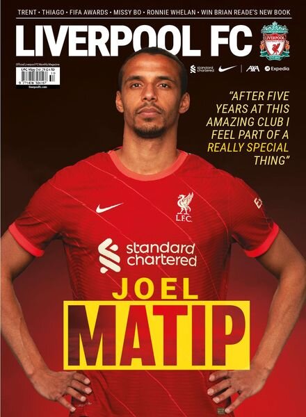 Liverpool FC Magazine – October 2021 Cover