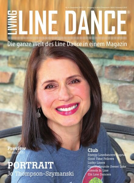 Living Line Dance – Dezember 2019 Cover