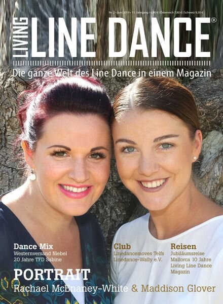 Living Line Dance – Juni 2019 Cover