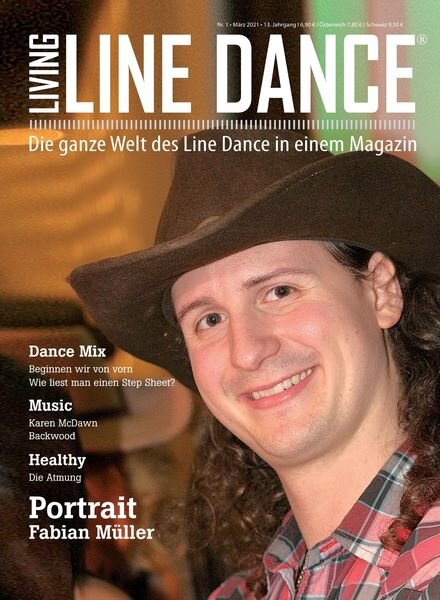 Living Line Dance – Marz 2021 Cover