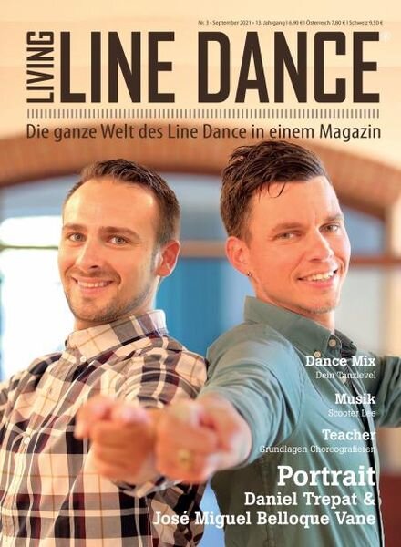 Living Line Dance – September 2021 Cover