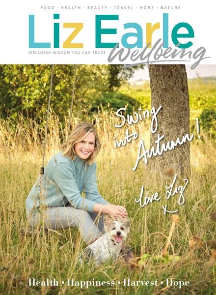 Liz Earle Wellbeing – September 2021 Cover