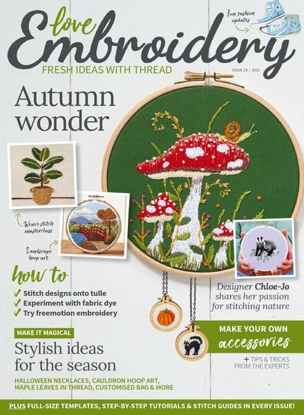 Love Embroidery – September 2021 Cover